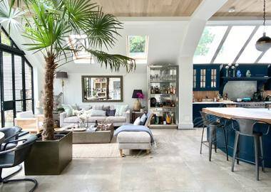 Stylish and unique, open plan family home in West London